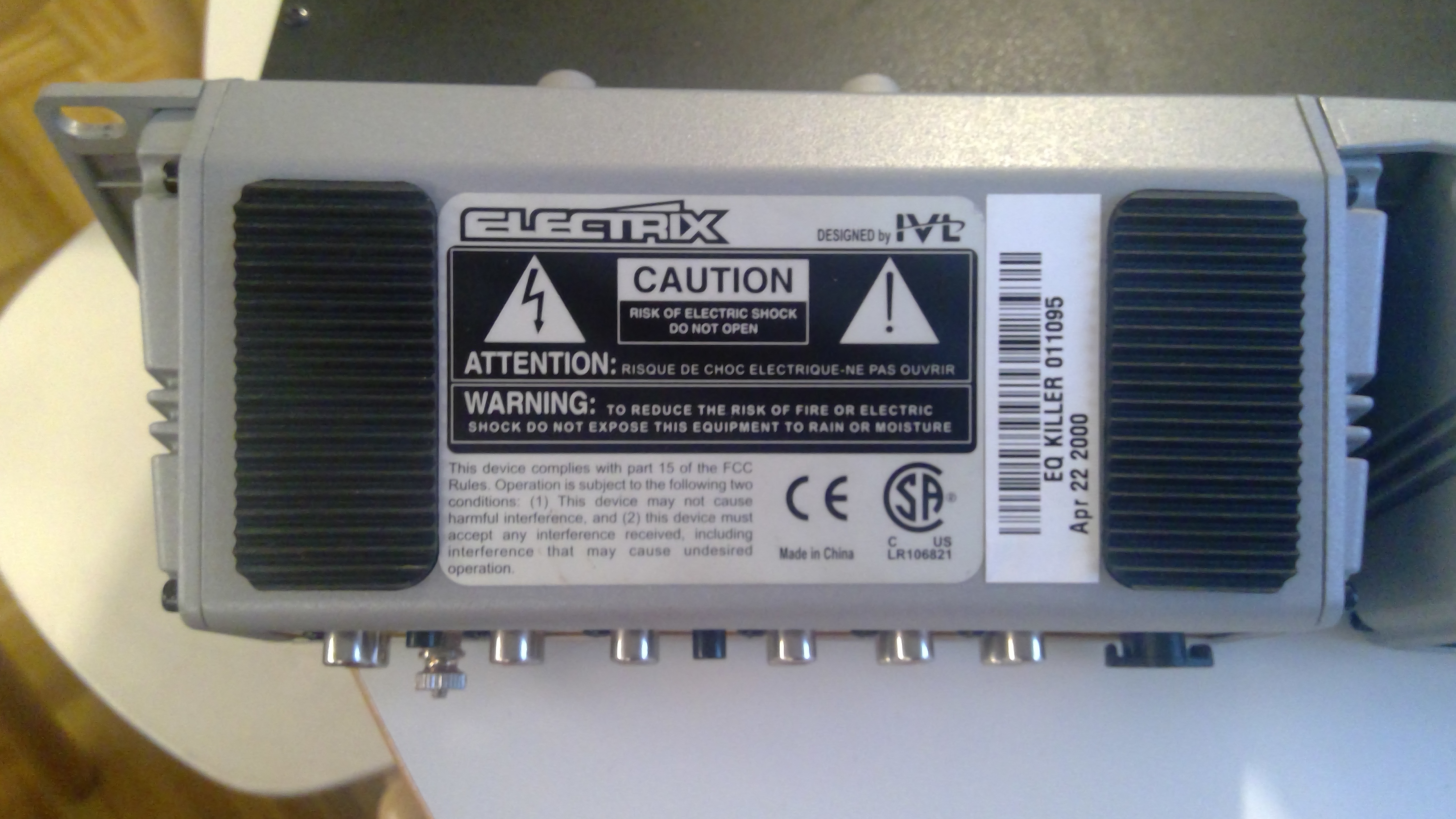 EQ Killer - Electrix EQ Killer - Audiofanzine