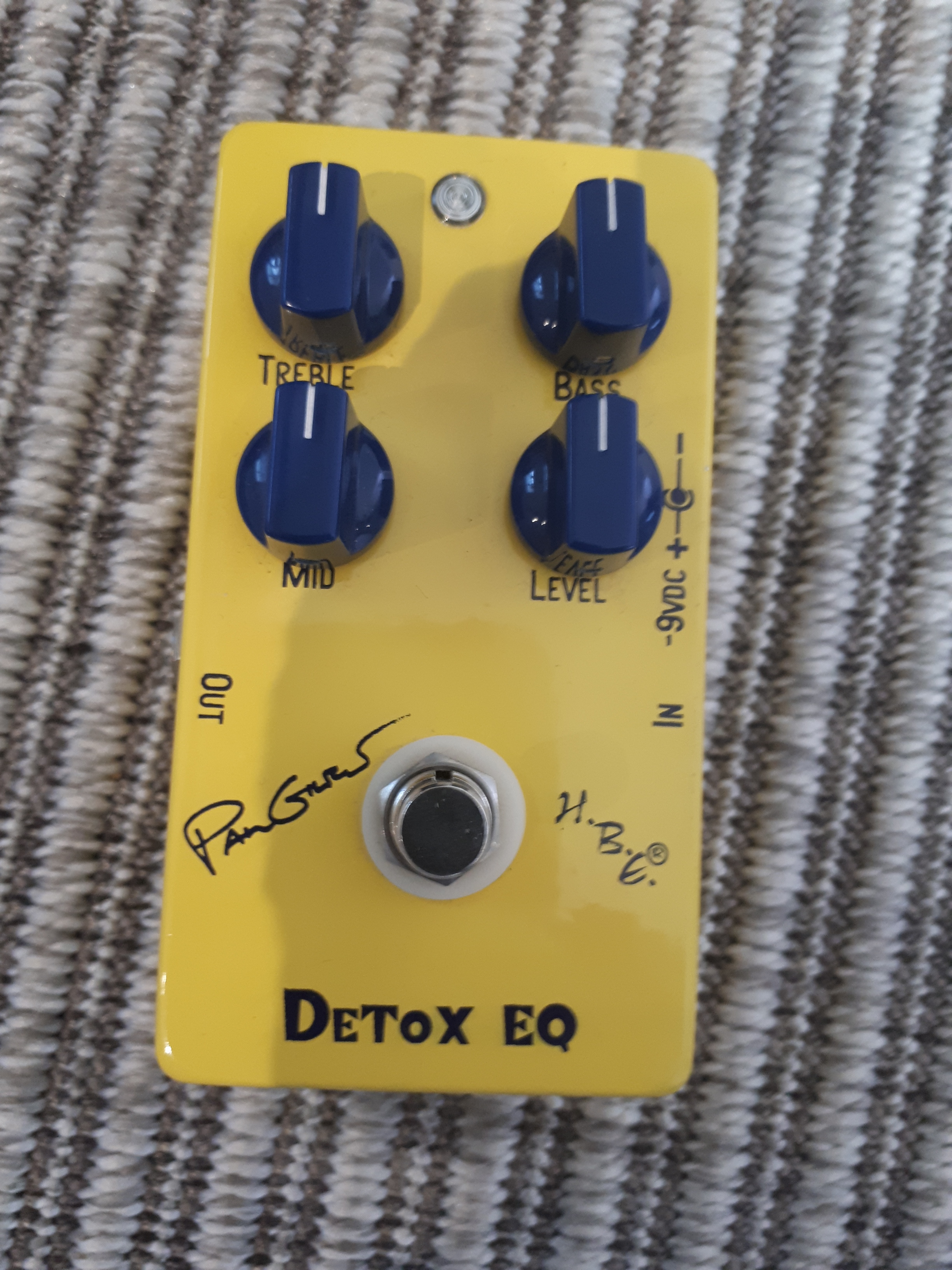 ギター HBE Detox EQ Paul Gilbert Signature Homebrew Electronics