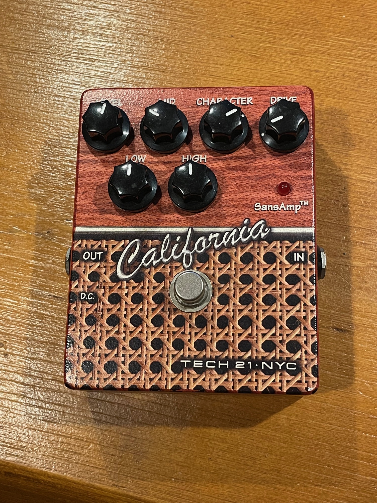 TECH 21 California オーバードライブ アメリカ製 TECH 21 California