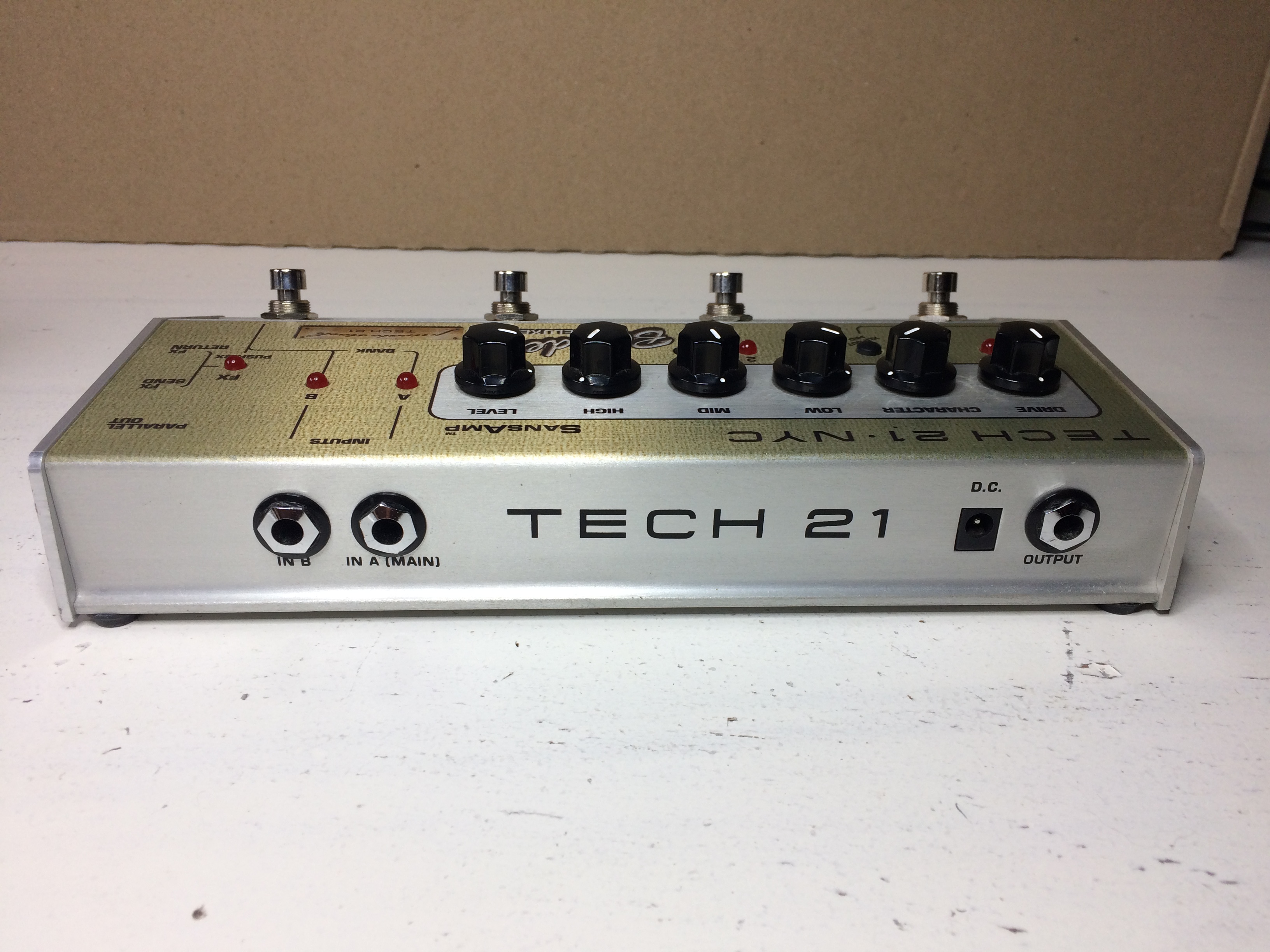 専用：TECH 21 SANSAMP Blonde V1 ギター TECH21 Sansamp Blonde V1