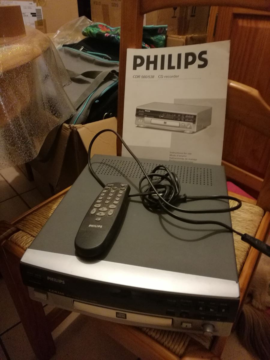 CDR 560 - Philips CDR 560 - Audiofanzine