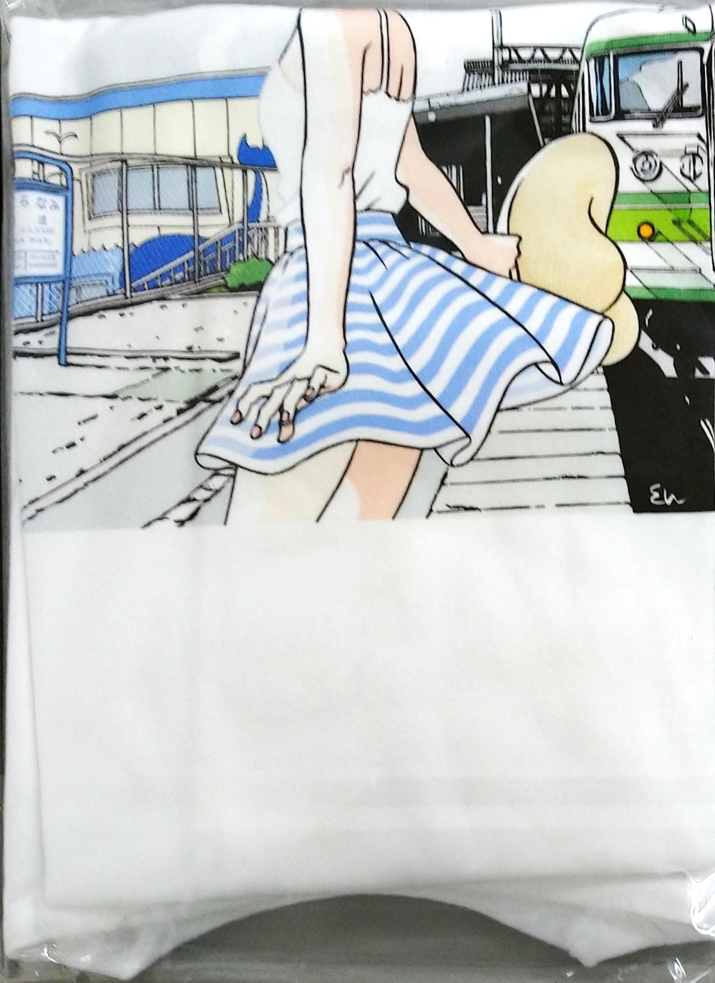 江口寿史 RECORD展 オリジナル複製画「日曜日のサマートレイン」