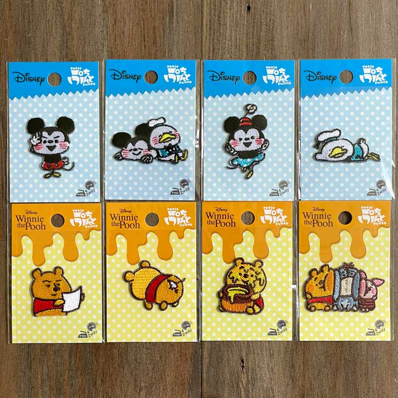 ミッキーマウス レーシングジャケット 刺繍 ワッペン ディズニー