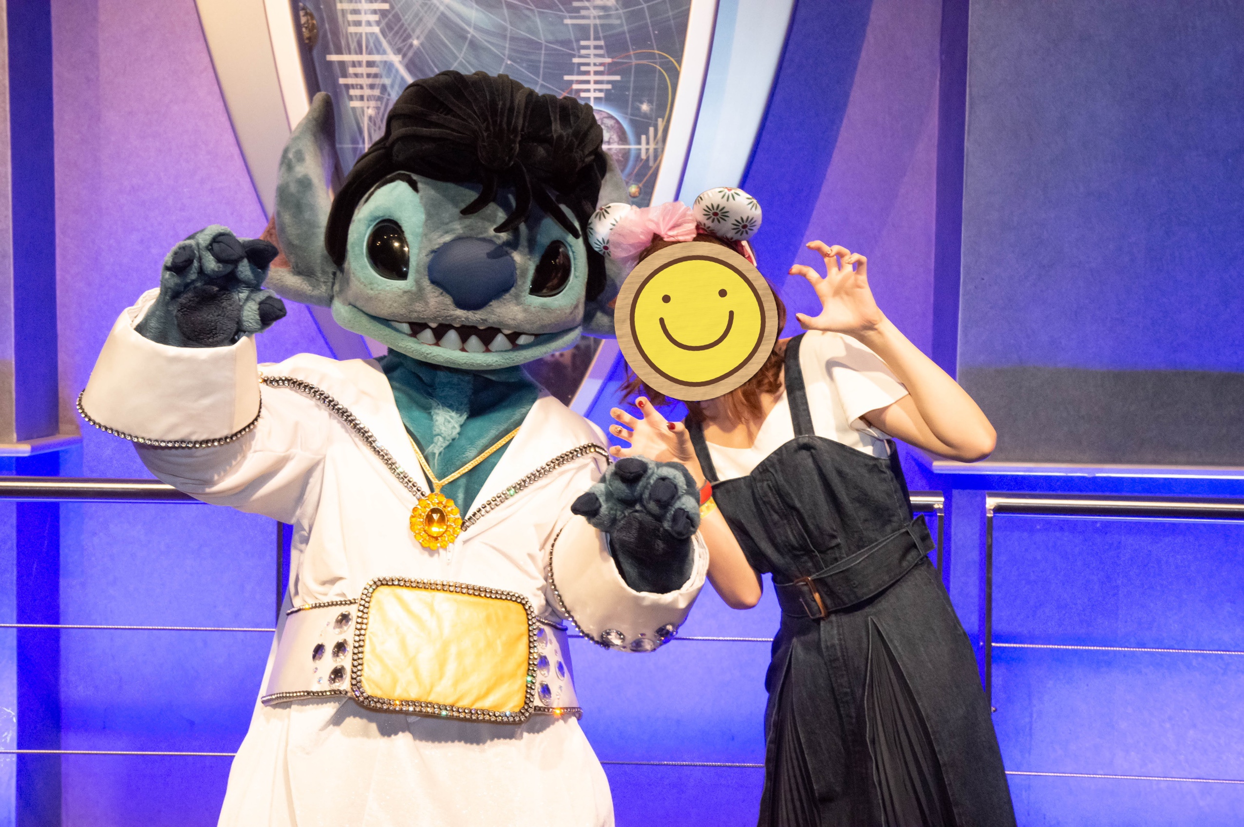 ハロウィーンWDW】スティッチの限定グリーティング！場所や待ち時間は