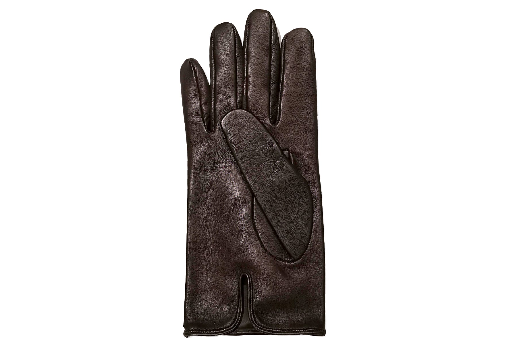 今季 メローラ スエードトープ色 カシミア黒 グローブ 革手袋 MEROLA