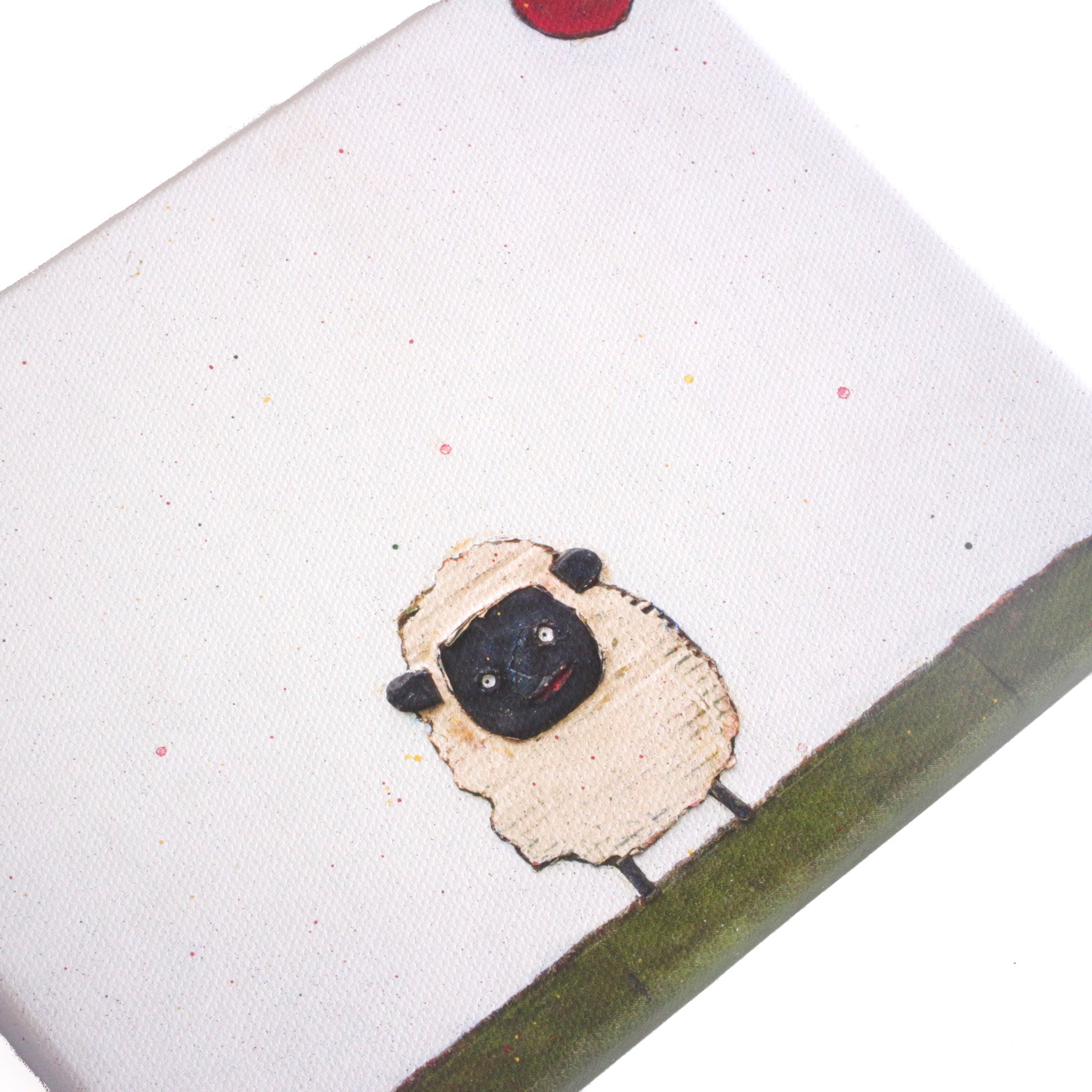 羊001】オリジナルのかわいい ジクレー 版画 – Merry ＆ Harry｜メリー