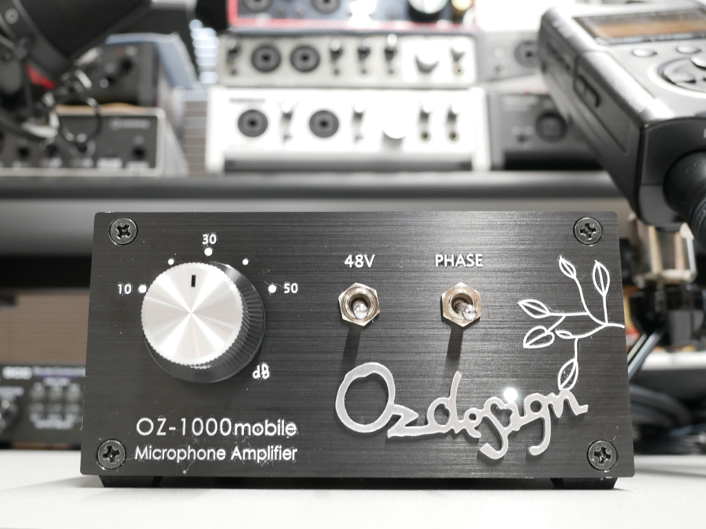 OZ-1000mobile マイクプリアンプ 島村楽器仕様 ozdesign マイク