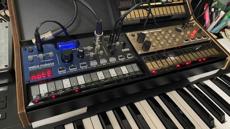 KORG volca（nubass, keys）のレビュー・DAWに入れてみました – 織戸成