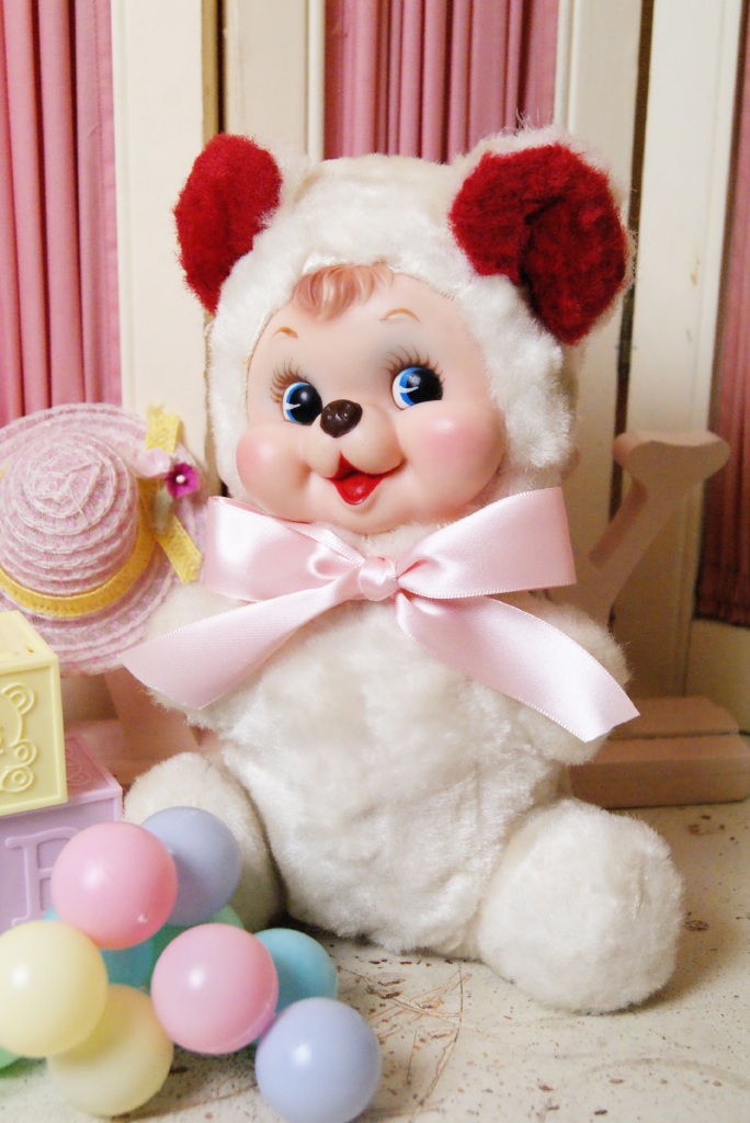 ラシュトン ねずみ ラバーフェイス ビンテージ ラシュトン ねずみ