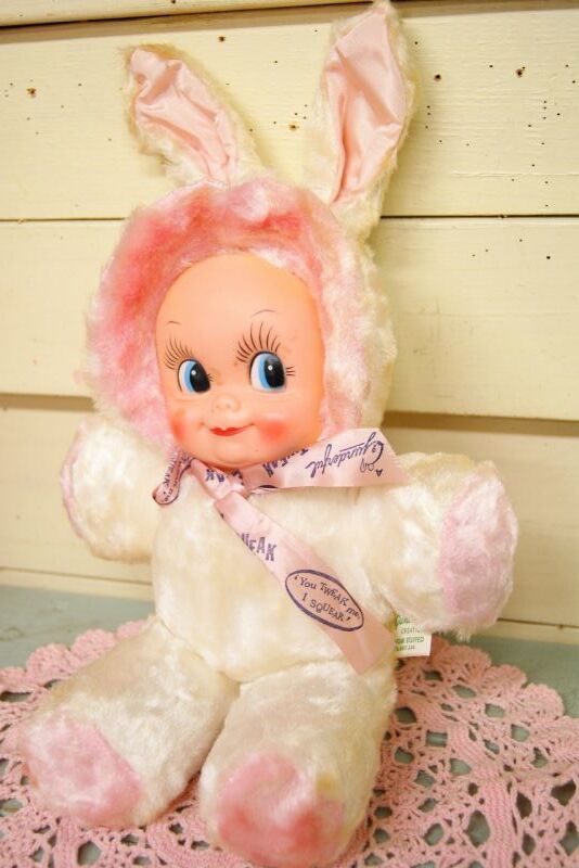 ビンテージドール ラシュトン ラバーフェイス ハッピーマウス