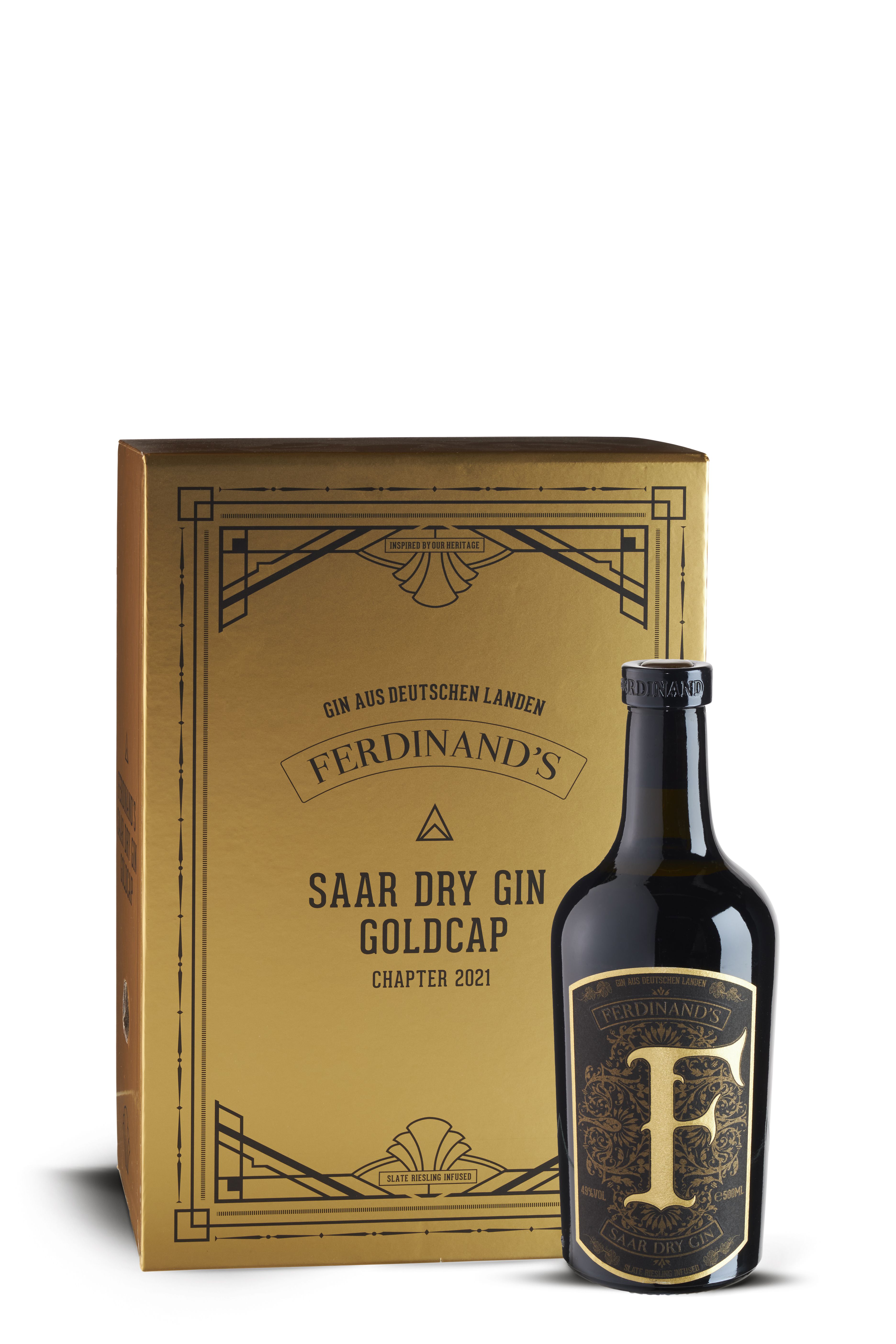 Ferdinand's Saar Gin Goldcap | Limitierter Riesling-Gin