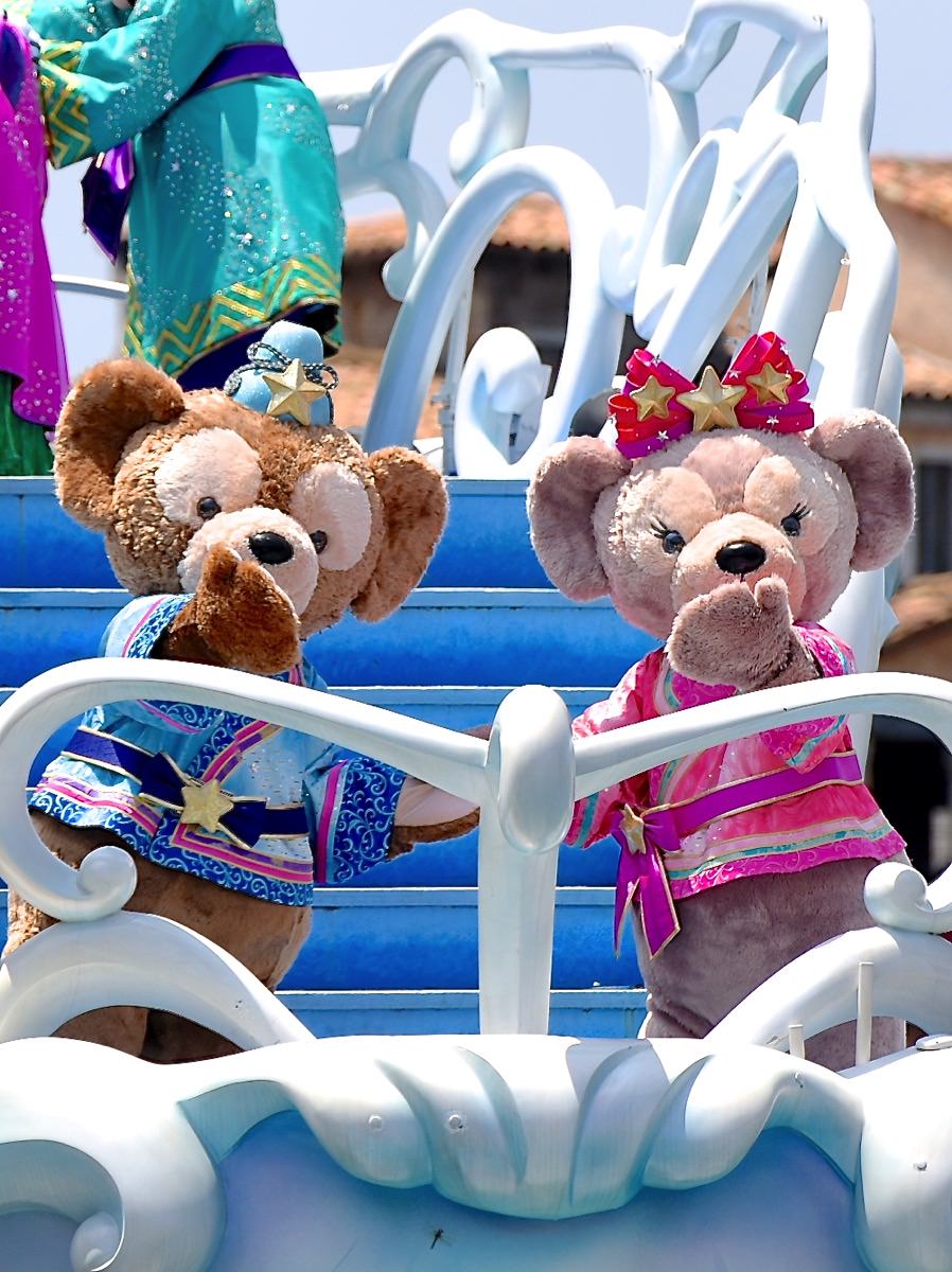 彦星ダッフィーと織姫シェリーメイ☆