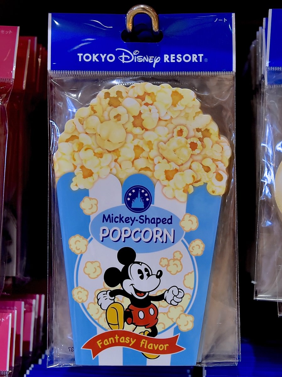 ディズニー ミッキーメモ帳 ポップコーン フライドポテト ディズニー