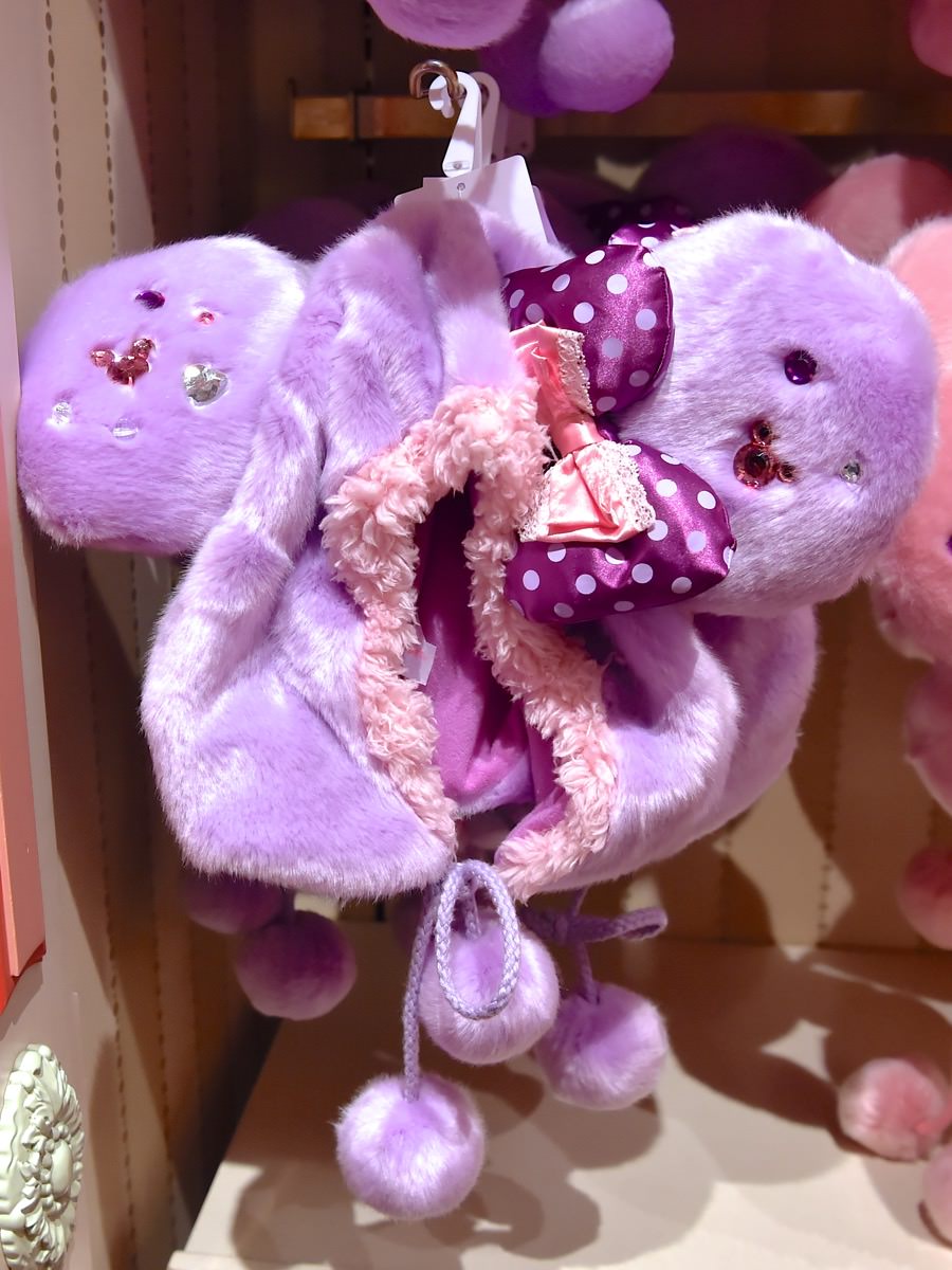 ディズニー ファンキャップ ミニー ピンク 紫