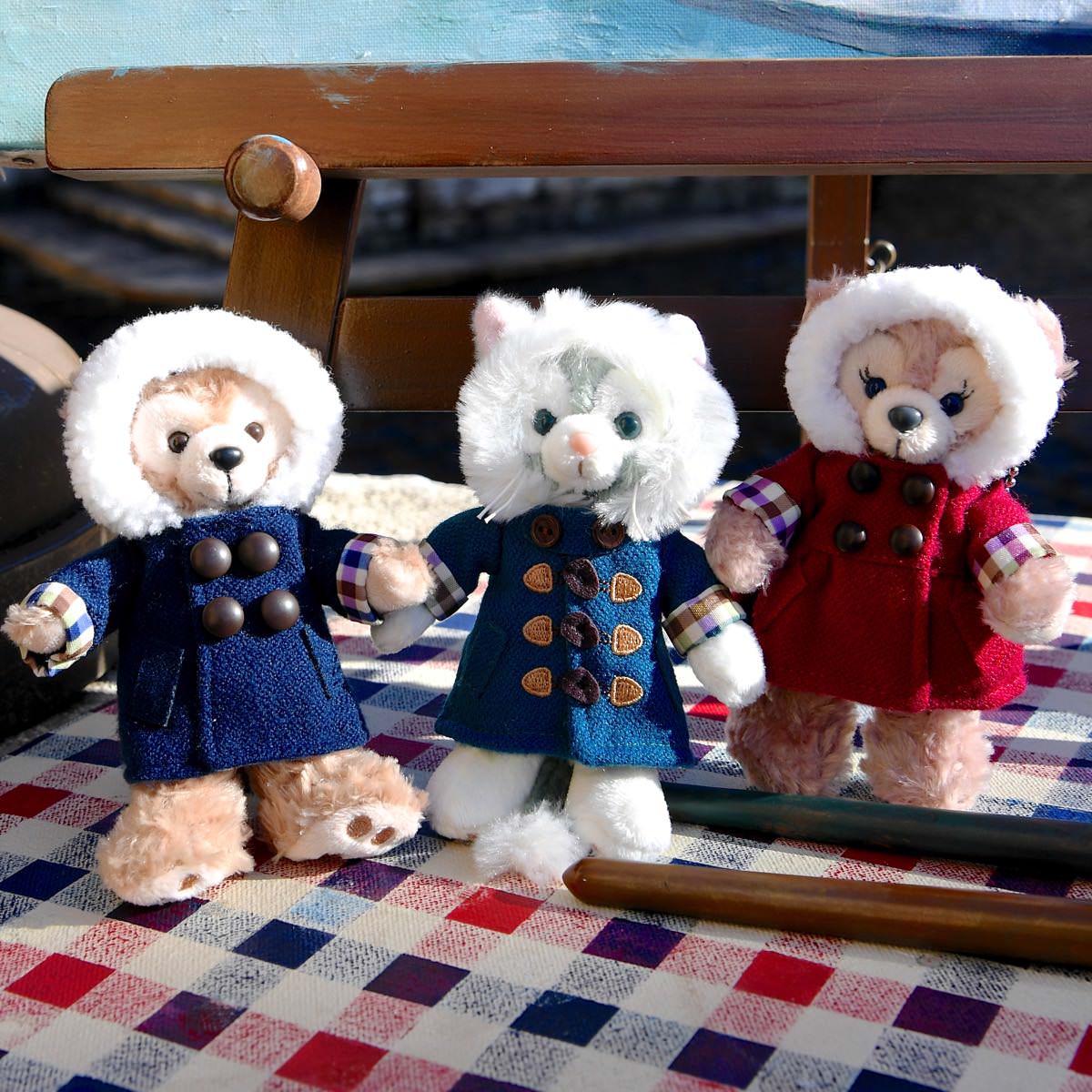 公式】香港ディズニー 2017年冬服 ダッフィー＆シェリーメイ