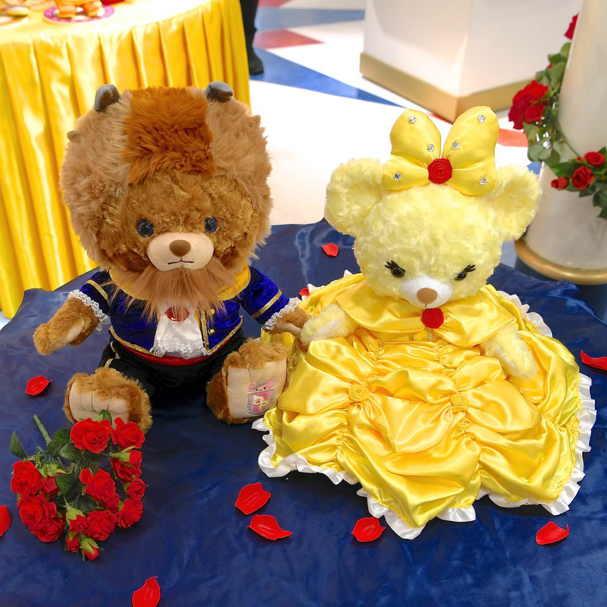 ユニベアシティ 美女と野獣 ぬいぐるみ6体＆コスチュームセット