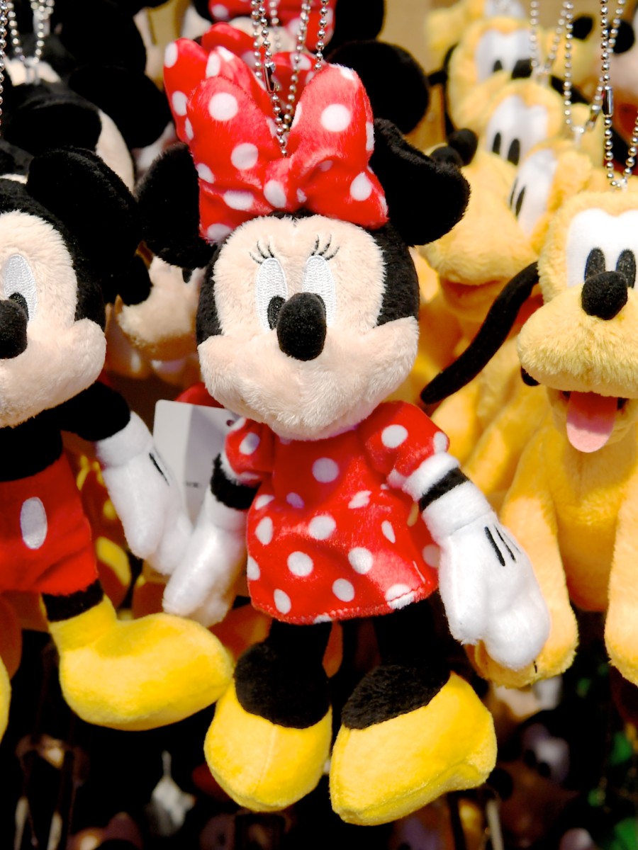 ディズニー ミッキー ミニー ぬいぐるみバッジ Disney - 東京