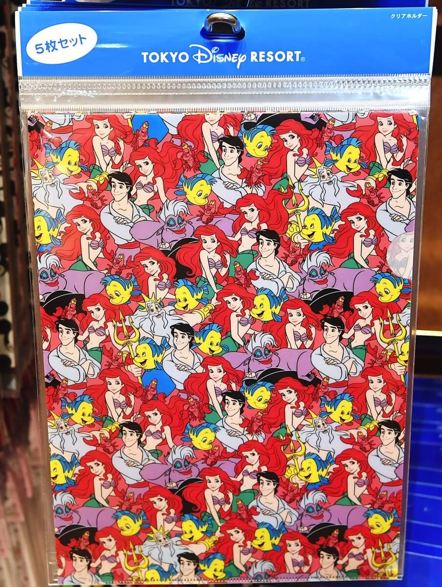 ディズニープリンセスデザイン勢揃い！東京ディズニーランド総柄クリア