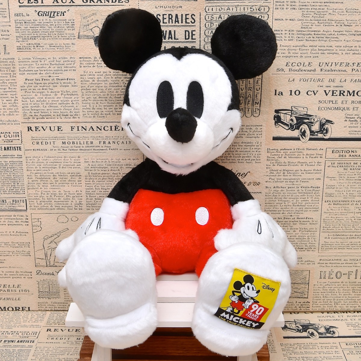 クラシックなぬいぐるみがかわいい！タカラトミーアーツ「ミッキー