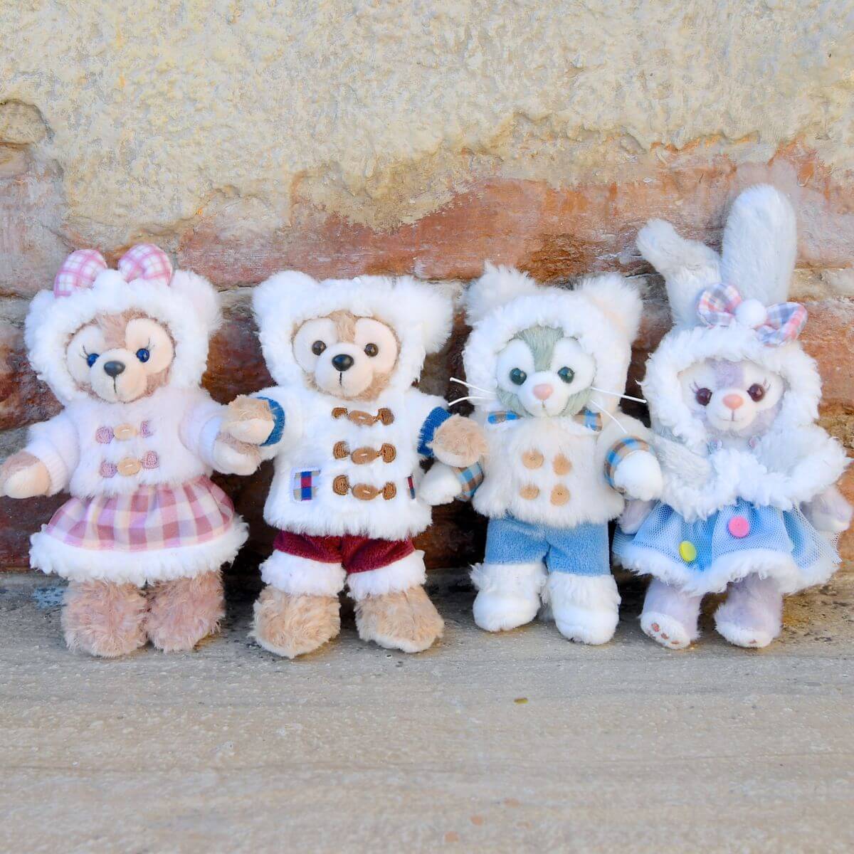 6点セット2番、4点セット1番ダッフィーフレンズ ダッフィー&フレンズ