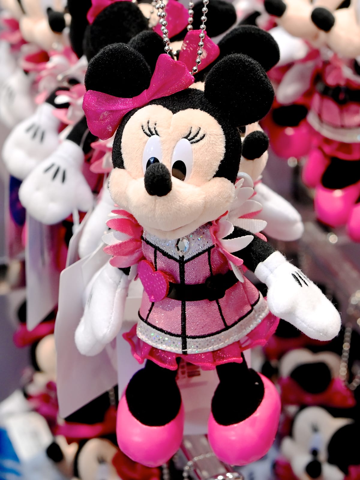 ミニー デイジー ディズニー ぬいぐるみバッジ クラブマウスビート