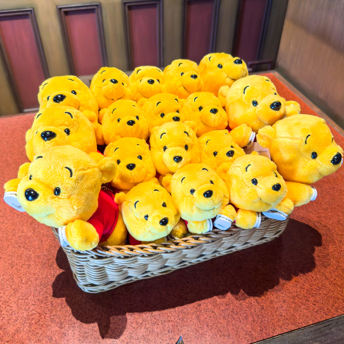 ぬいぐるみ プーさん TDL ディズニー公式 小銭入れ バッグチャーム