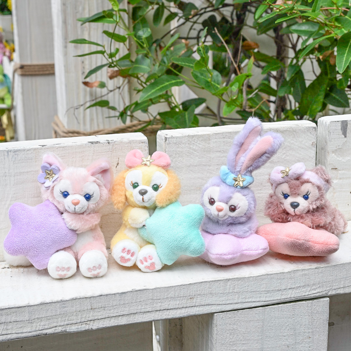 ダッフィー ジェラトーニ シェリーメイ ぬいぐるみバッチ ダッフィー