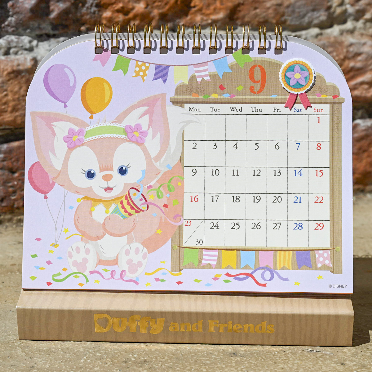2024年用！東京ディズニーシー「ダッフィー&フレンズ」カレンダー