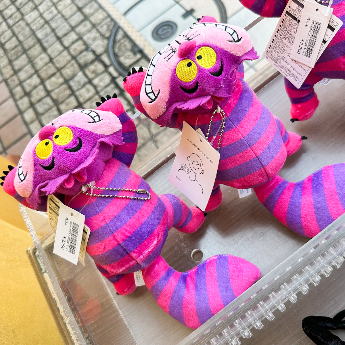 チェシャ猫 マフラー 手袋 フード付きマフラー ディズニー チェシャ猫