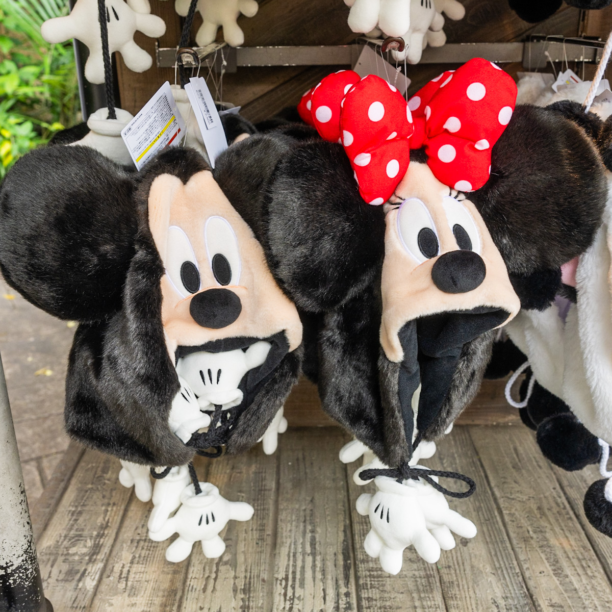 ディズニー ヒョウ柄ファンキャップ ディズニー ヒョウ柄 ミニー耳付き