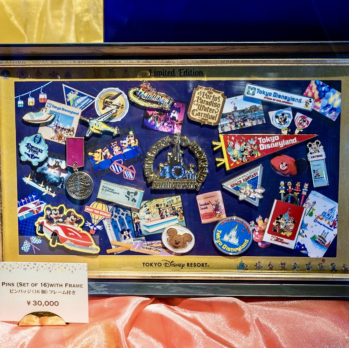 東京ディズニーランド】ピンバッジセット