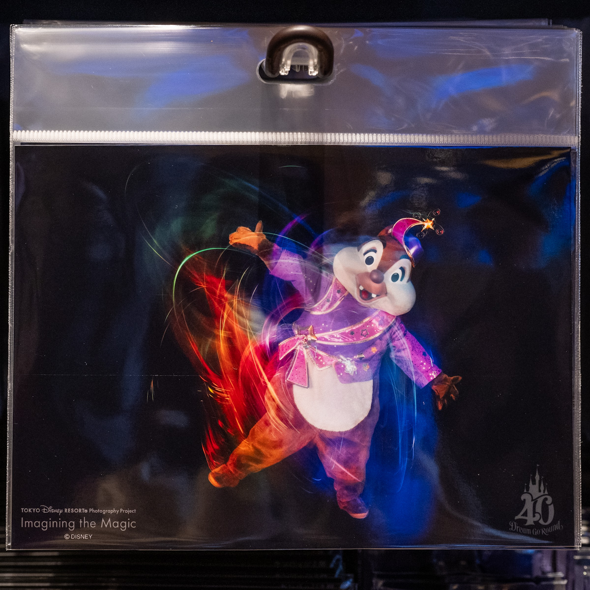 レア ディズニー イマジニングザマジック アート パネル 魚眼レンズ