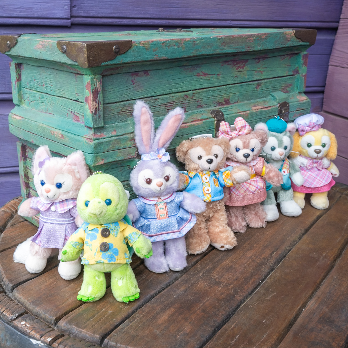 ダッフィーフレンド ぬいばセット 7人勢揃い！東京ディズニーシー
