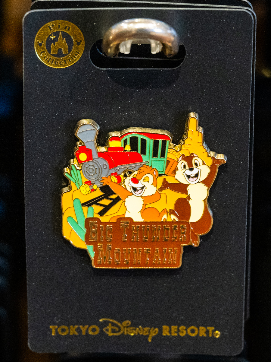 ディズニーランド アトラクションピンバッジ ディズニーランド