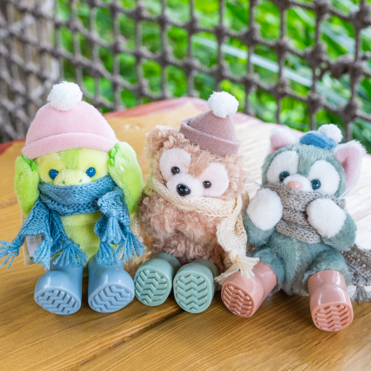 ダッフィー＆フレンズぬいぐるみチャーム TDS TDR 40周年 キーホルダー