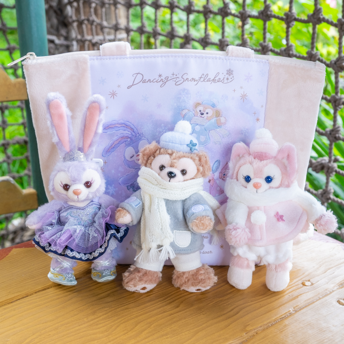 ダッフィー ダンシング・スノーフレークス コスチューム 3点セット