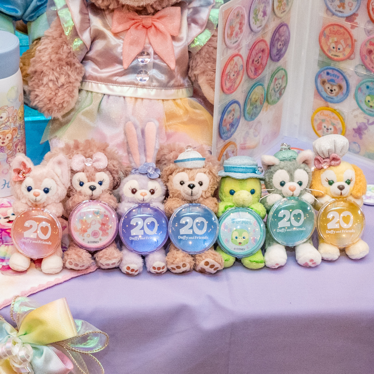 ☆ディズニーシー20周年記念ぬいぐるみ ダッフィー2500体限定 シャボン