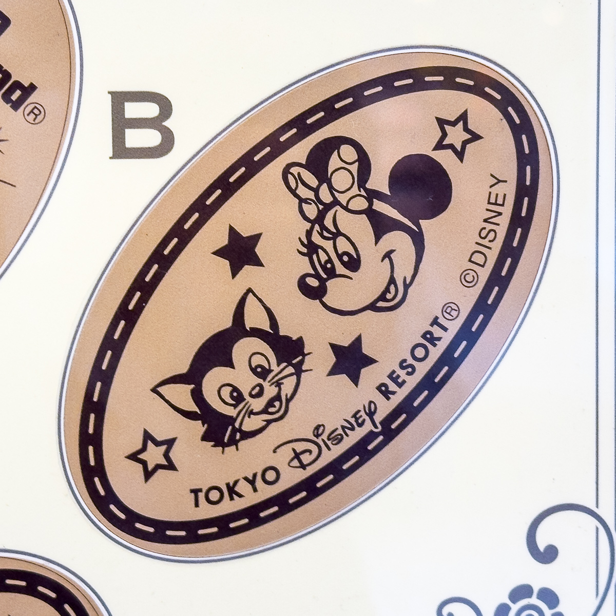 チームディズニーデザイン！東京ディズニーランド スーベニアメダル -