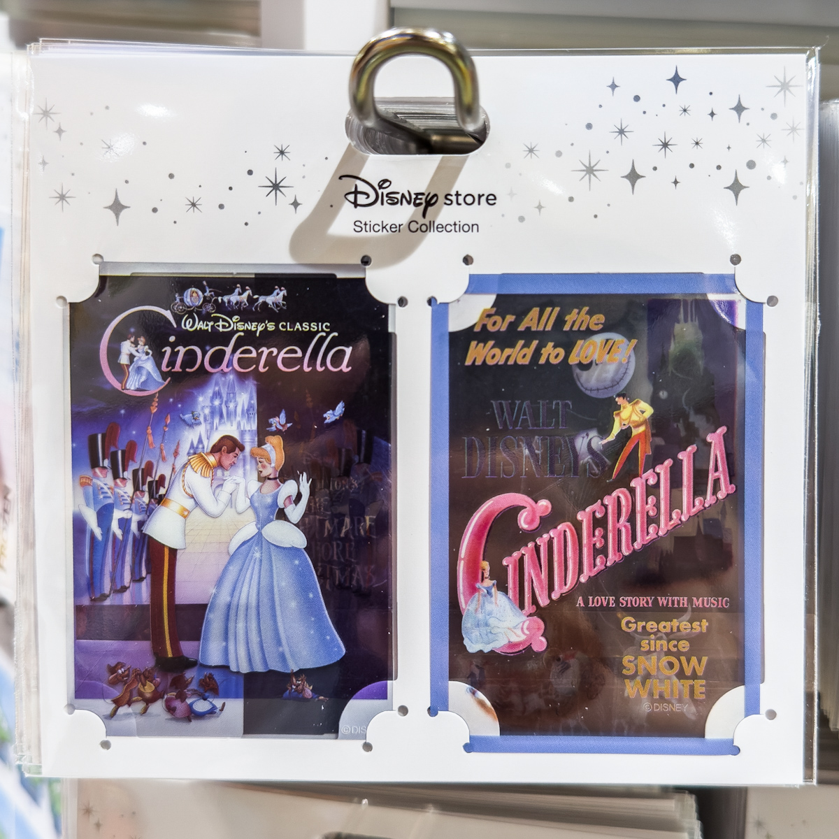 映画ポスター風デザイン！ディズニーストア ステッカーセット -