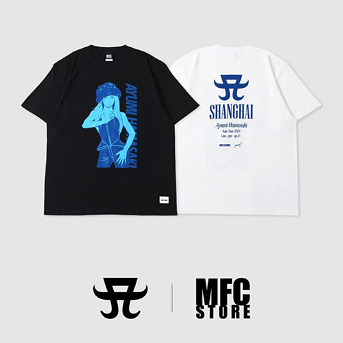 浜崎あゆみ × MFC STORE mimosa 白 ayumi hamasaki × MFC STORE