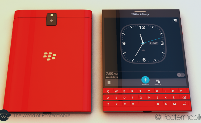 Red ones go faster: a red-colored version of the BlackBerry