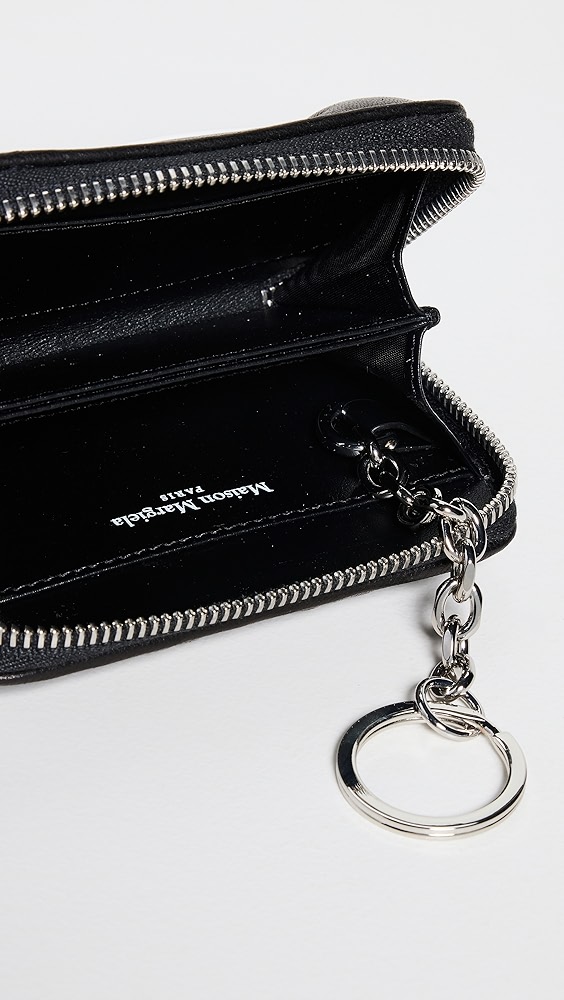 Maison Margiela Coin Holder Zip Around Wallet with Key Ring | Shopbop