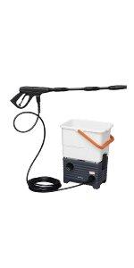 Amazon | アイリスオーヤマ タンク式高圧洗浄機 ホワイト/グレー SBT