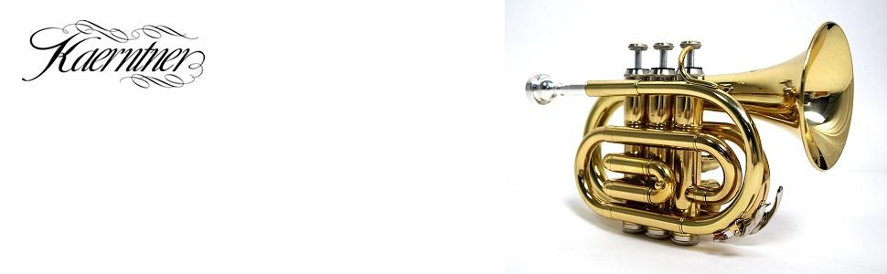 Amazon.co.jp: Kaerntner ケルントナー ポケットトランペット KTR-33P
