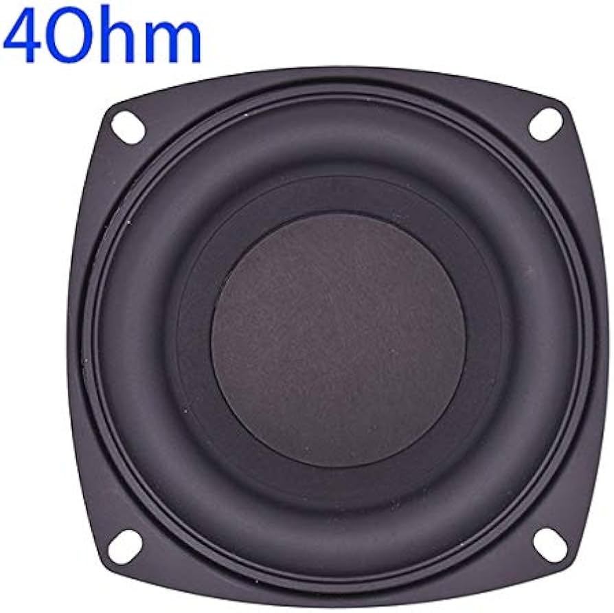 Amazon.co.jp: Wnj-speaker, 1PCS 4インチサブウーファースピーカー4/8