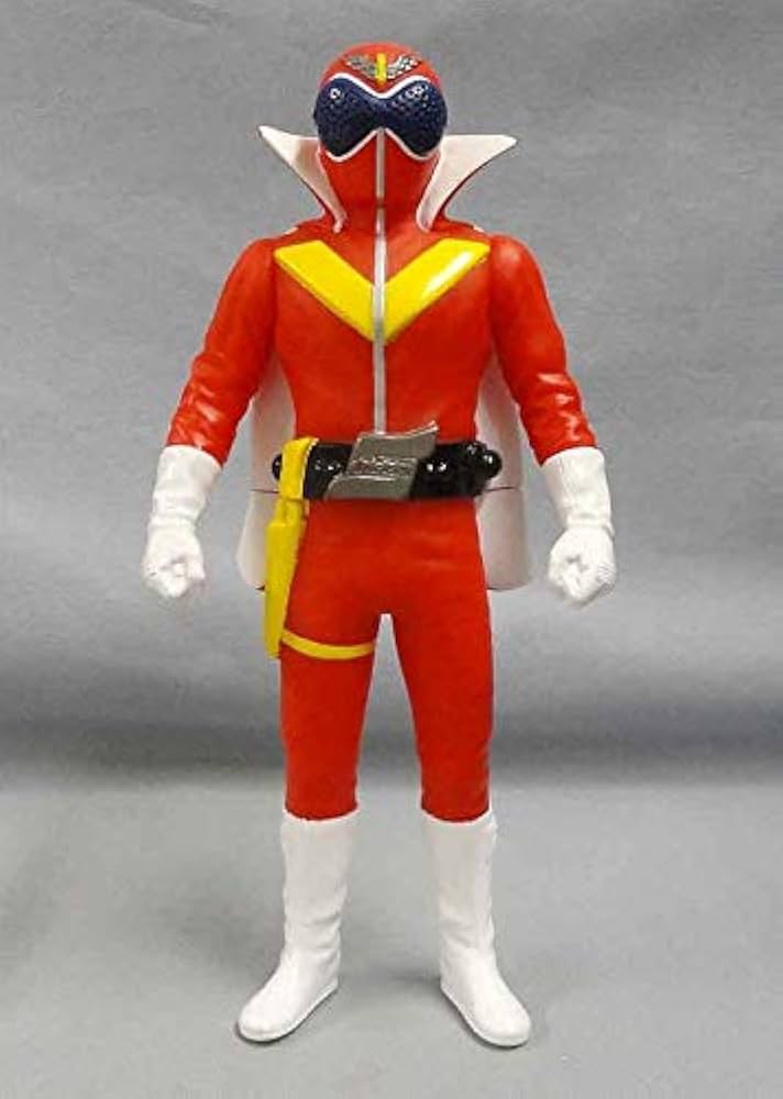 Amazon.co.jp: レジェンド戦隊ヒーロー アカレンジャー ソフビ 秘密