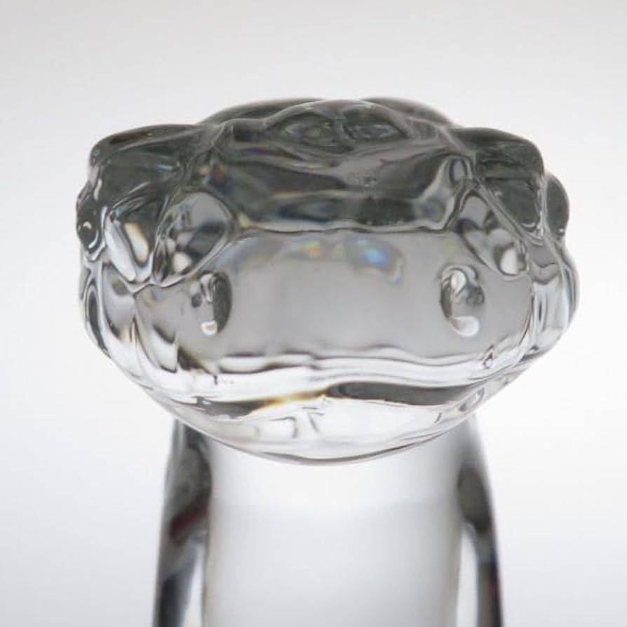 Amazon.co.jp: バカラ フィギュリン ○ 置物 ヘビ オーナメント 十二支