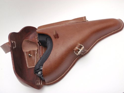 Amazon.co.jp: ドイツ軍 ルガーP08 ホルスター 1938 ブラウン 茶