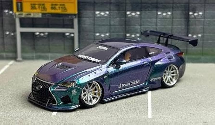 Amazon.co.jp: YM Model 1/64 PANDEM Lexus RCF : Hobbies