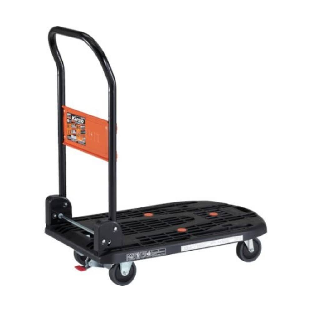 トラスコ カルティオ 静音 台車 運搬台車 青 TRUSCO